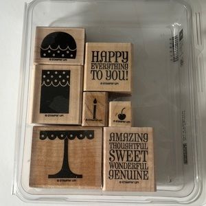 Stampin’Up (Retire) On a Pedestal Stamp Set